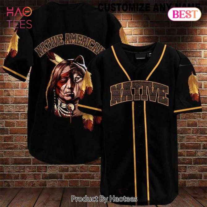 Customizable Native American Baseball Jersey - Unique Design & Comfortable Fit