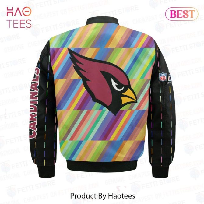 New Arizona Cardinalsnational Football League Aop Bomber Jacket - Image 3