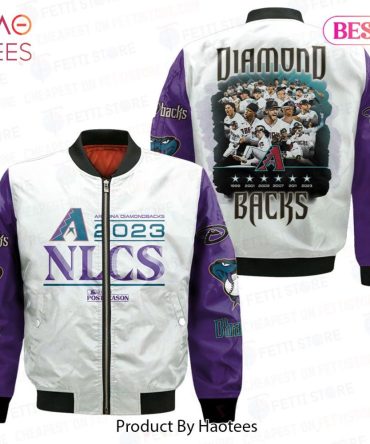 New Arizona Diamondbacks Nlcs Postseason   Aop Bomber Jacket