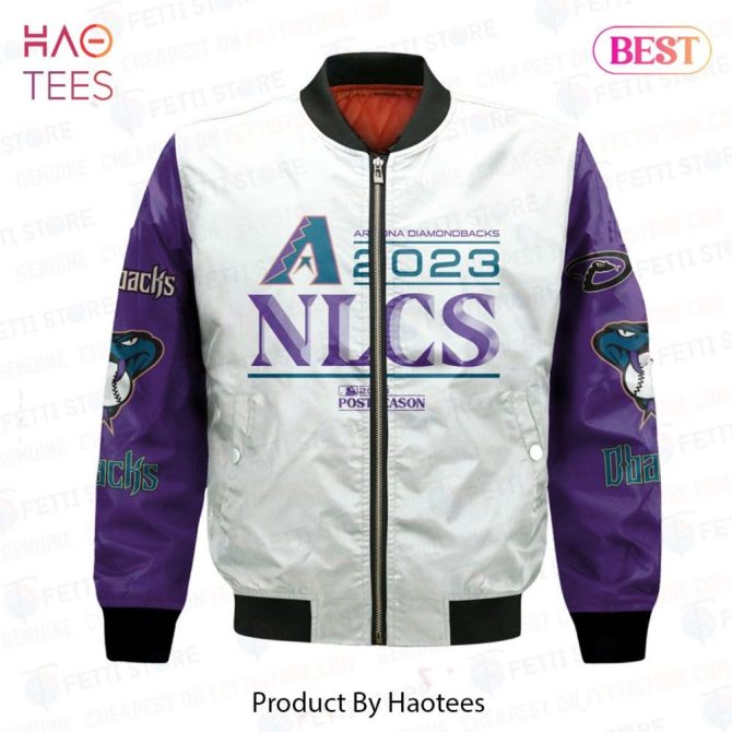 New Arizona Diamondbacks Nlcs Postseason   Aop Bomber Jacket - Image 2
