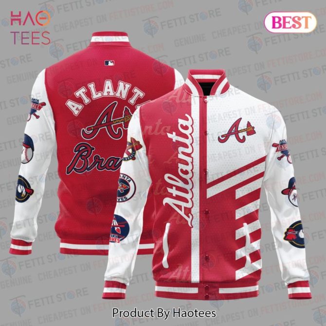 Atlanta Braves Varsity Jacket - Stylish, Warm & Official Mlb Gear For Fans