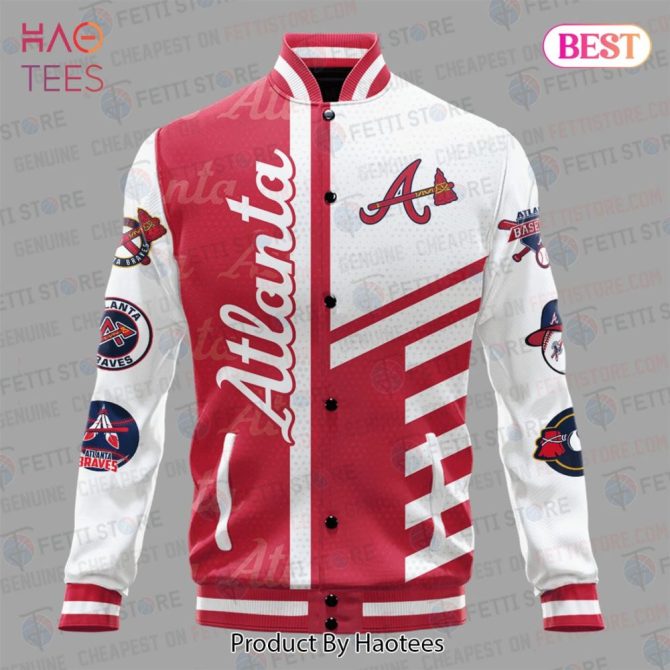 Atlanta Braves Varsity Jacket - Stylish, Warm & Official Mlb Gear For Fans - Image 2
