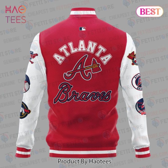 Atlanta Braves Varsity Jacket - Stylish, Warm & Official Mlb Gear For Fans - Image 3