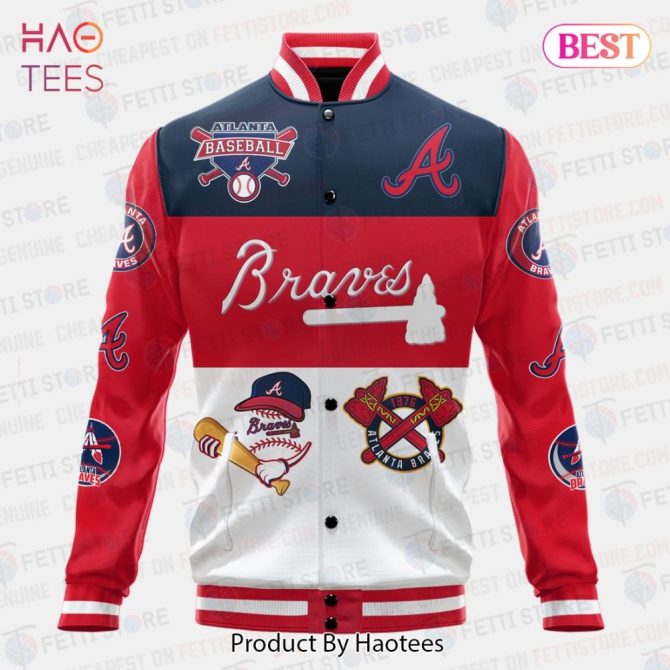 Atlanta Braves Bomber Jacket - Stylish Baseball Fan Apparel For All Seasons - Image 2