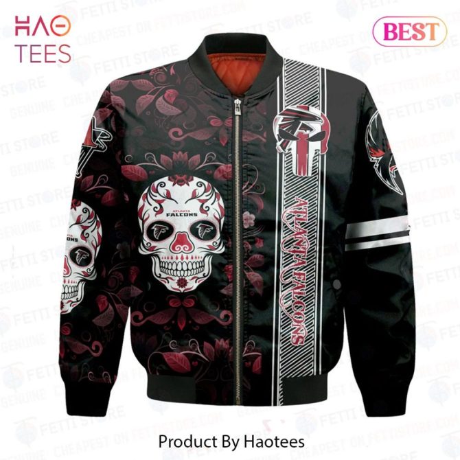 New Atlanta Falconsnational Football League Aop Bomber Jacket - Image 2