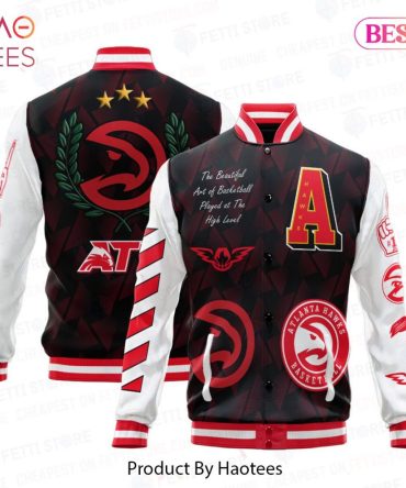 Atlanta Hawks Varsity Jacket - Premium Basketball Fan Gear By Haotees