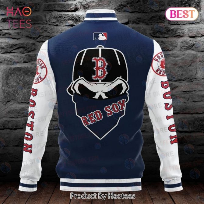 Boston Red Sox Varsity Jacket - Stylish Retro Baseball Fan Apparel - Image 3