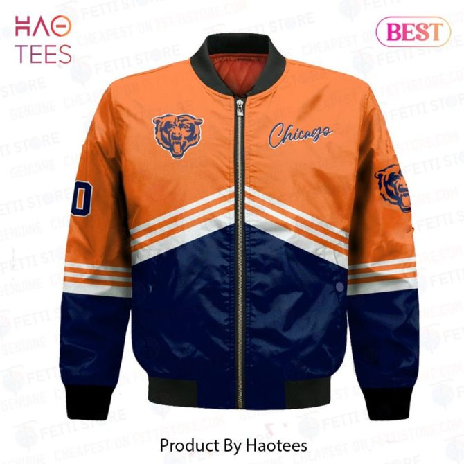 New Chicago Bearsnational Football League Aop Bomber Jacket - Image 2