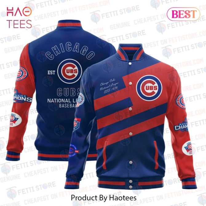Chicago Cubs Varsity Jacket - Official Mlb Team Apparel For Fans
