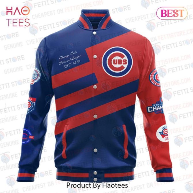 Chicago Cubs Varsity Jacket - Official Mlb Team Apparel For Fans - Image 2