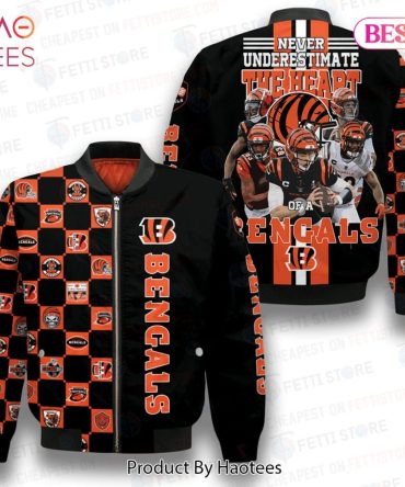 New Cincinnati Bengals Nfl   Unisex Aop Bomber Jacket