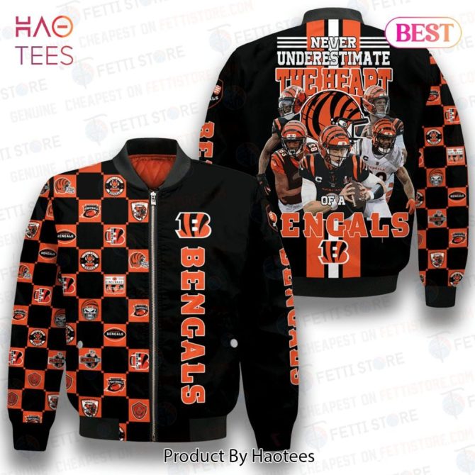 New Cincinnati Bengals Nfl   Unisex Aop Bomber Jacket