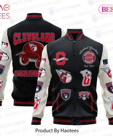 Cleveland Guardians Vintage Varsity Jacket – Stylish Fan Apparel By Haotees
