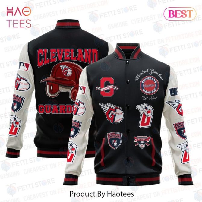 Cleveland Guardians Vintage Varsity Jacket – Stylish Fan Apparel By Haotees