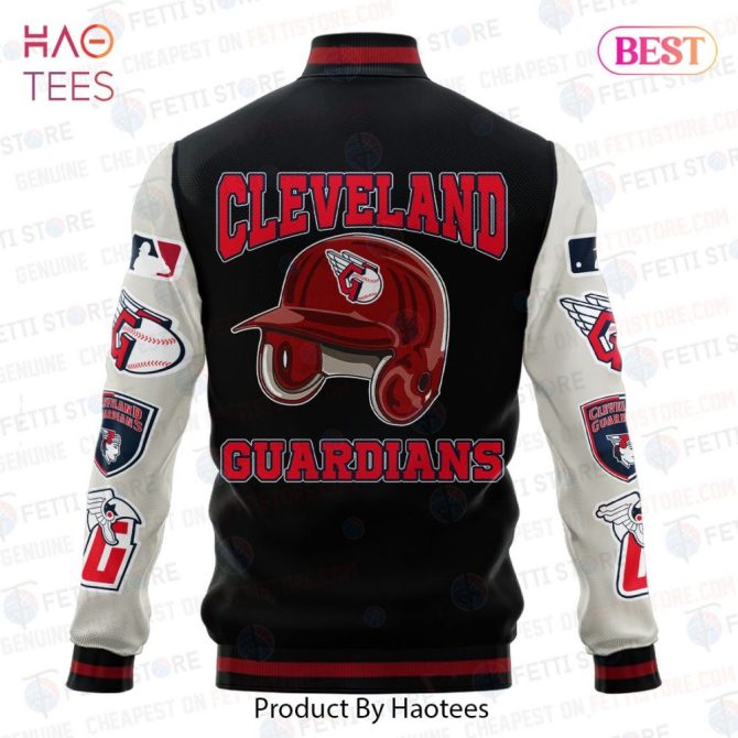 Cleveland Guardians Vintage Varsity Jacket – Stylish Fan Apparel By Haotees - Image 3