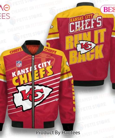 New Kansas City Chiefs National Football League 3D Bomber Jacket