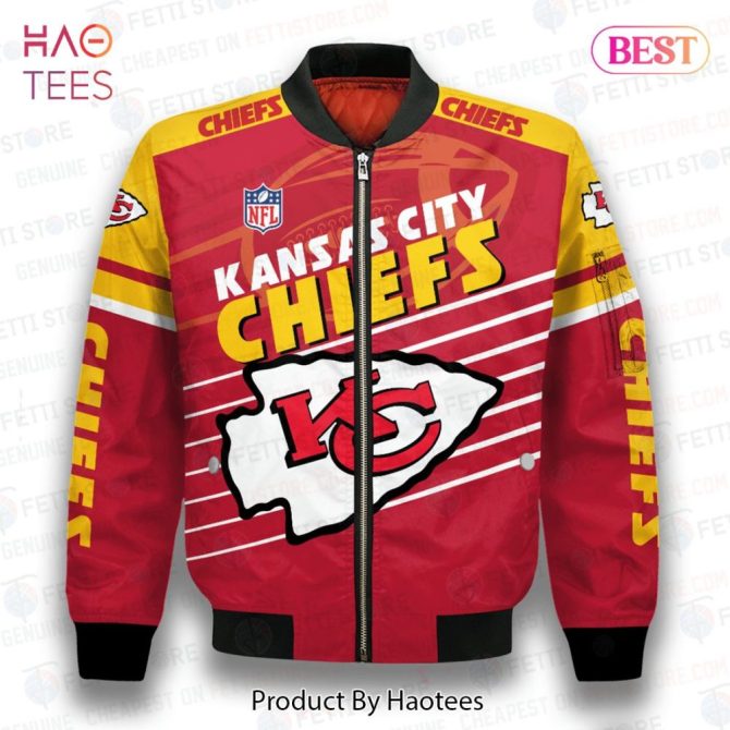 New Kansas City Chiefs National Football League 3D Bomber Jacket - Image 2