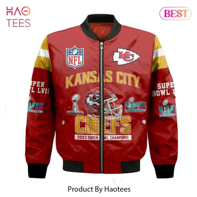 New Kansas City Chiefssuper Bowl Championship   Unisex 3D Bomber Jacket - Image 2