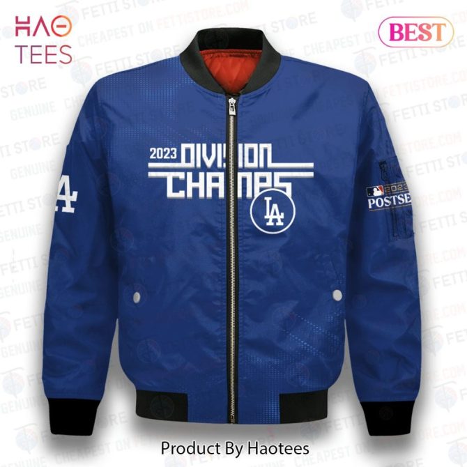 New Los Angeles Dodgersmajor League Baseball Aop Bomber Jacket - Image 2