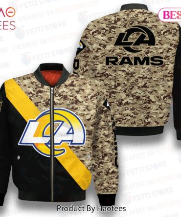 New Los Angeles Ramsnational Football League Aop Bomber Jacket