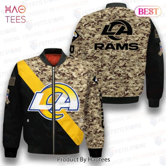 New Los Angeles Ramsnational Football League Aop Bomber Jacket