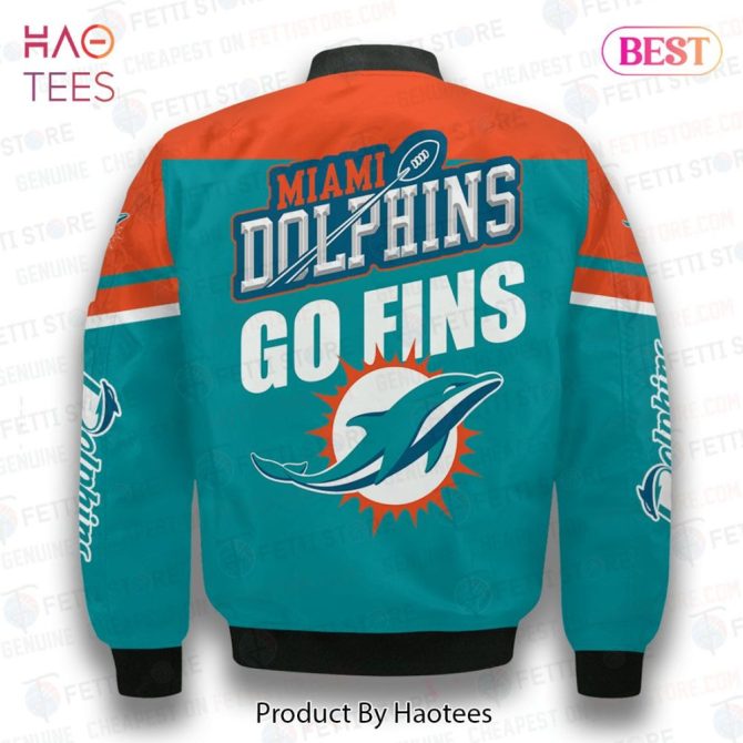 New Miami Dolphins National Football League 3D Bomber Jacket - Image 3