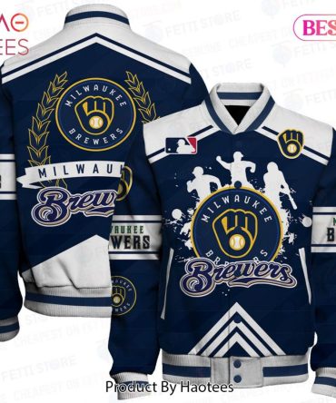 Milwaukee Brewers Varsity Jacket - Stylish Mlb Fan Apparel For Men & Women