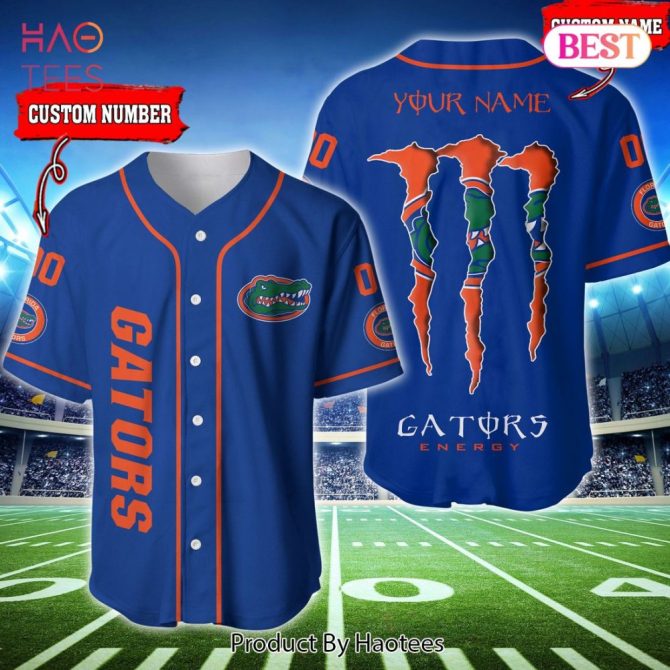 Custom Gators Baseball Jersey - Personalized Name & Number Sportswear