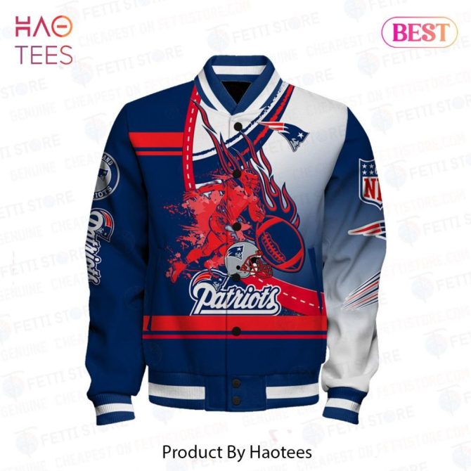 New England Patriots Varsity Jacket – Stylish Nfl Fan Gear For Men & Women - Image 2