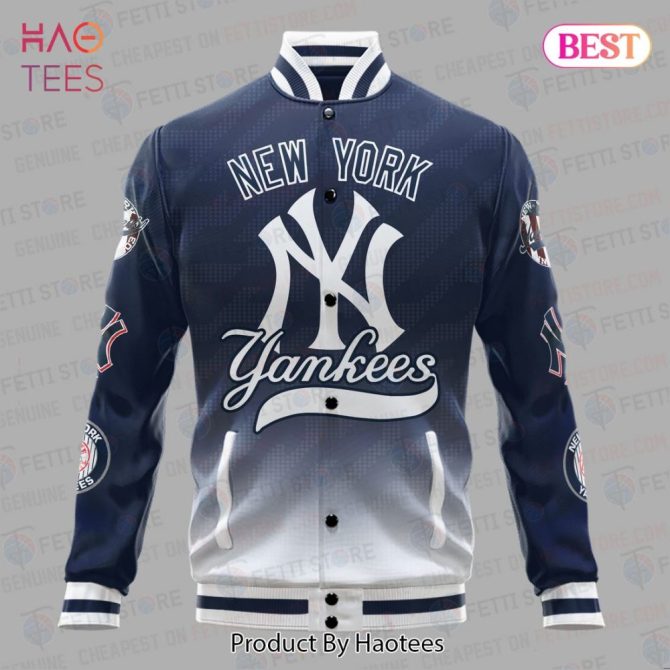 Ny Yankees Bomber Jacket - Stylish Fan Apparel For Baseball Enthusiasts - Image 2