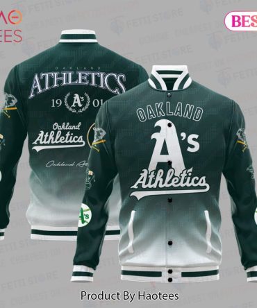 Oakland Athletics Varsity Jacket - Stylish Team Spirit Apparel By Haotees