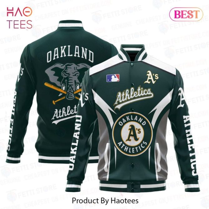 Oakland Athletics Bomber Jacket – Official Team Apparel For Fans