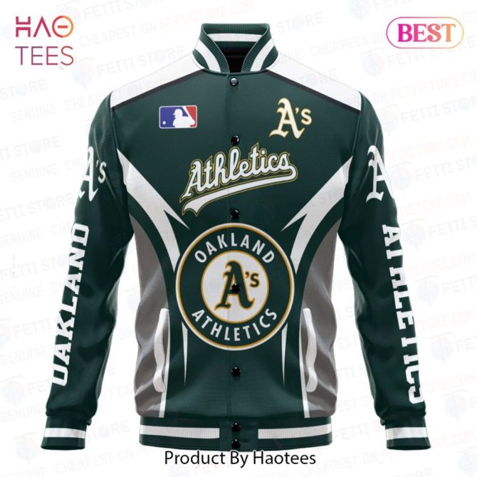 Oakland Athletics Bomber Jacket – Official Team Apparel For Fans - Image 2