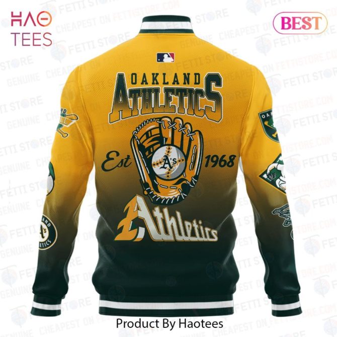 Oakland Athletics Bomber Jacket - Vintage Style, Perfect Gift For Fans! - Image 3