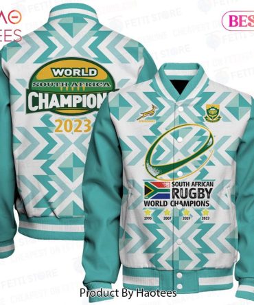 2023 South Africa Rugby World Champions Jacket - Limited Edition