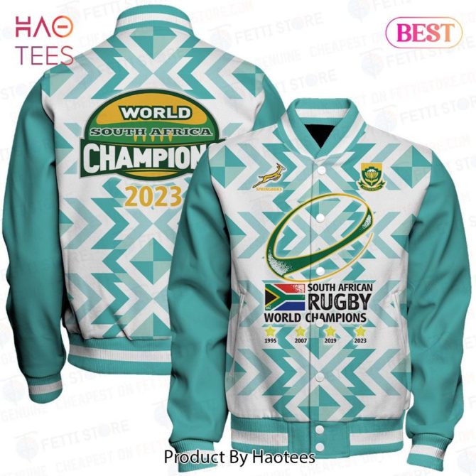 2023 South Africa Rugby World Champions Jacket - Limited Edition