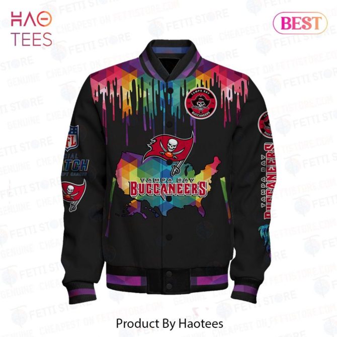 New Tampa Bay Buccaneersnational Football League Aop Bomber Jacket - Image 2