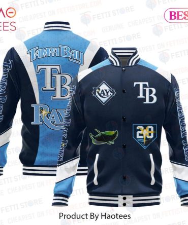 Men'S Tampa Bay Rays Varsity Jacket - Stylish Mlb Fan Gear By Haotees