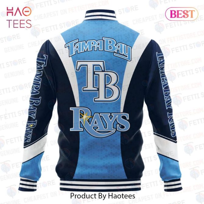 Men'S Tampa Bay Rays Varsity Jacket - Stylish Mlb Fan Gear By Haotees - Image 3
