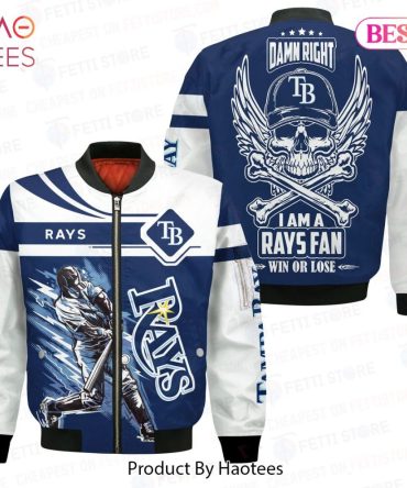New Tampa Bay Rays Pattern Mlb 3D Bomber Jacket