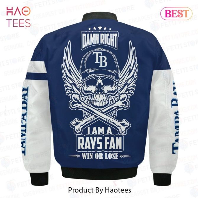 New Tampa Bay Rays Pattern Mlb 3D Bomber Jacket - Image 3