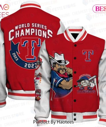 Celebrate Victory: 2023 World Series Champions Varsity Jacket - Show Your Team Pride!