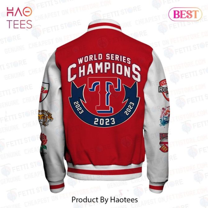 Celebrate Victory: 2023 World Series Champions Varsity Jacket - Show Your Team Pride! - Image 3