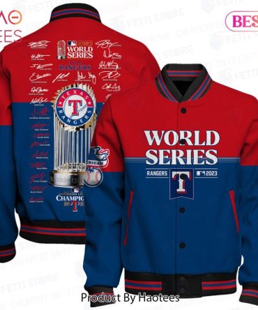 2023 World Series Champion Rangers Jacket - Limited Edition Collector'S Item