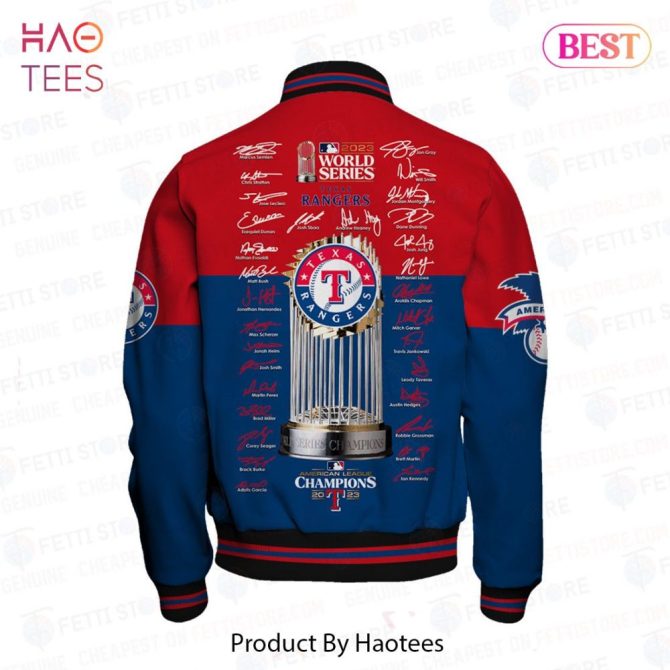 2023 World Series Champion Rangers Jacket - Limited Edition Collector'S Item - Image 3