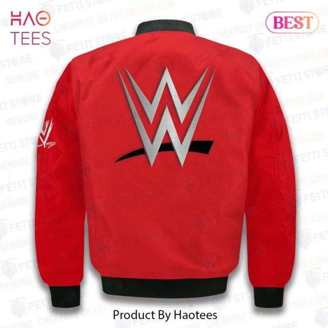 New Wwe Professional Wrestling Raw Red Cool 3D Bomber Jacket - Image 3