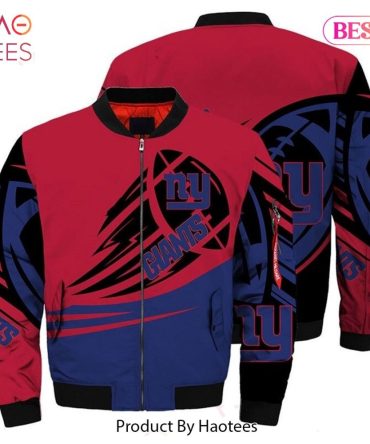 New Fashion   New York Giants Bomber Jacket Graphic Ultra-Balls