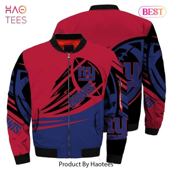 New Fashion   New York Giants Bomber Jacket Graphic Ultra-Balls