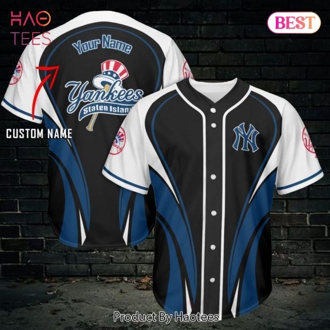 Custom Name Yankees Jersey – Personalized Staten Island Baseball Shirt