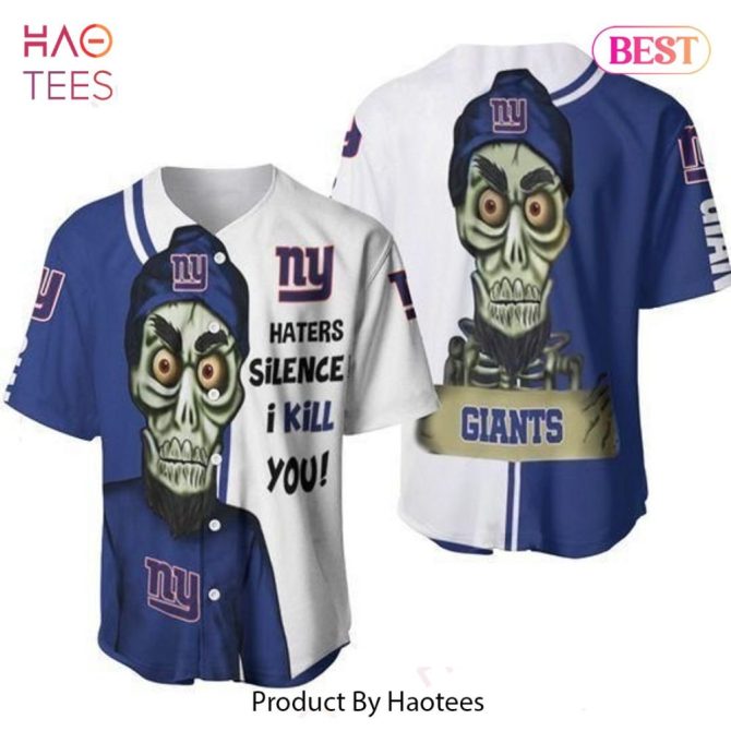 Bold Ny Giants Skull Jersey - Stand Out Style For Fans , Limited Edition